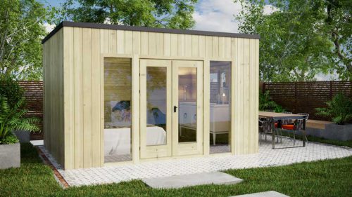 Ashford Contemporary Loghouse Log Cabins