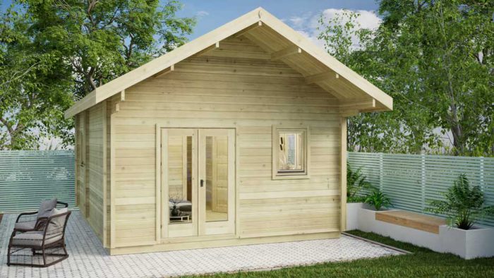 Loft-cabin-A Loghouse Log Cabins