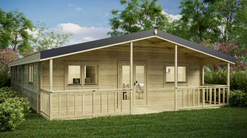 4-BED-TYPE-A Loghouse Log Cabins