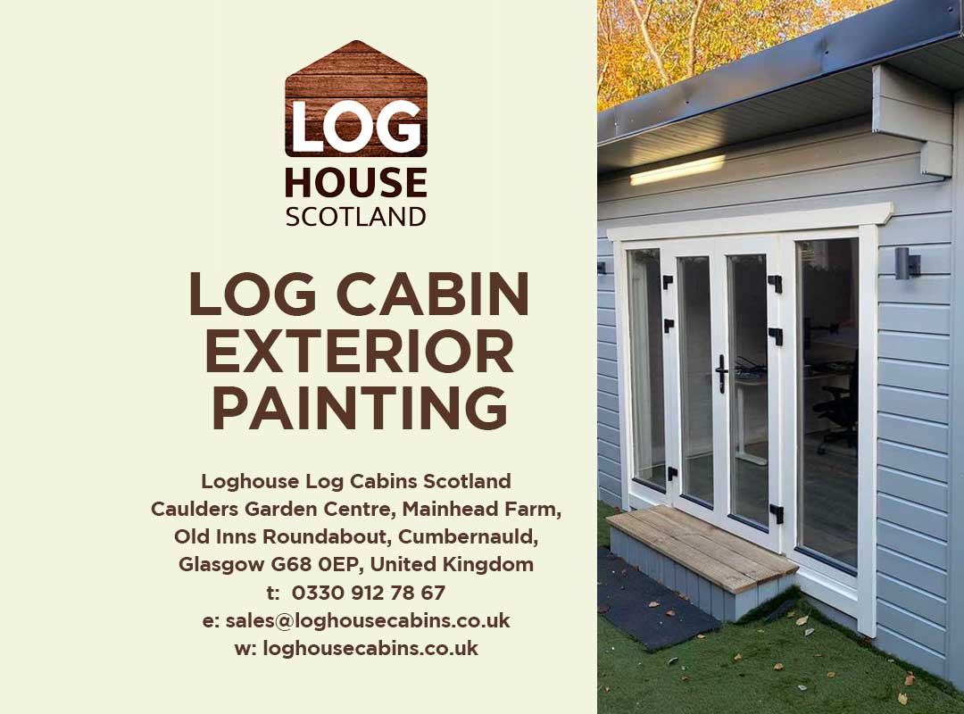 Best-Tips-For-Log-Cabin-Exterior-Painting---Loghouse-Scotland-1